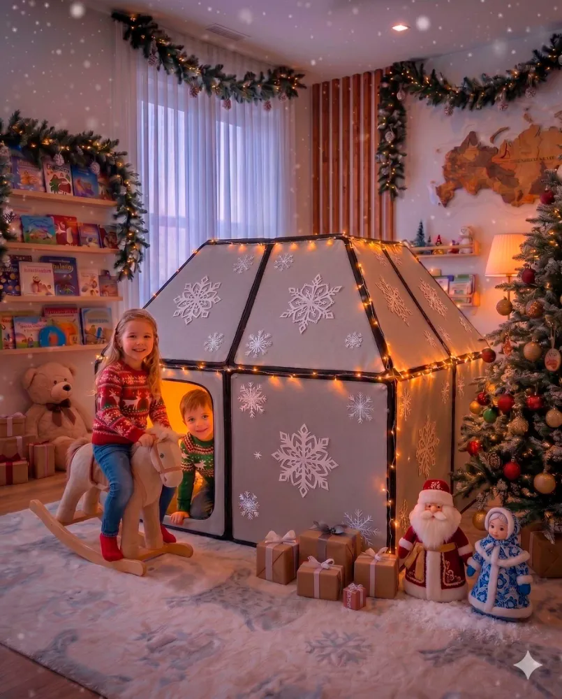 Winter holiday house