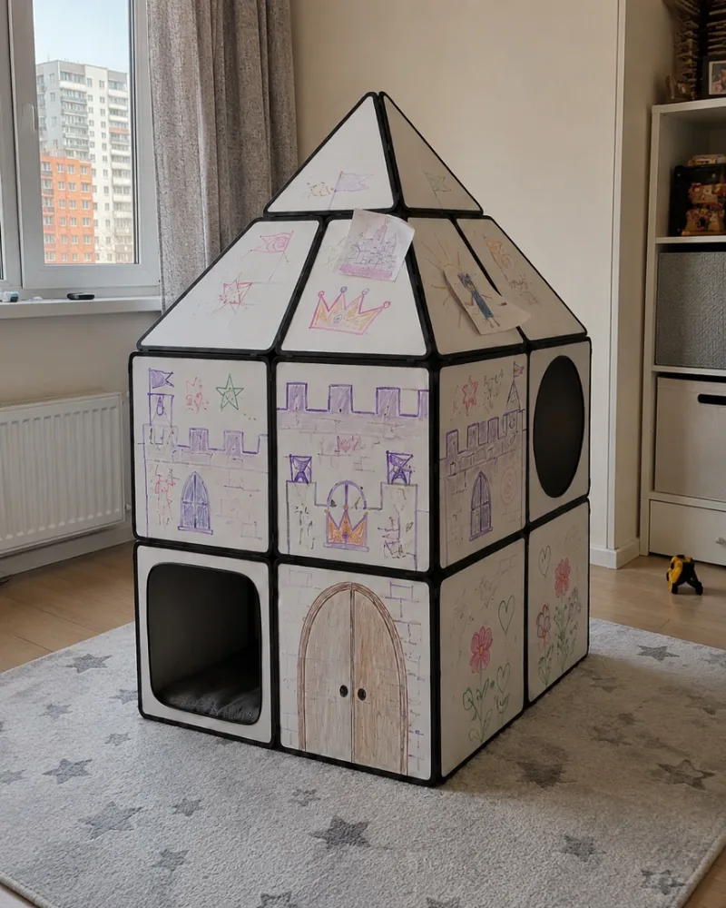 A customer’s house — knight’s castle