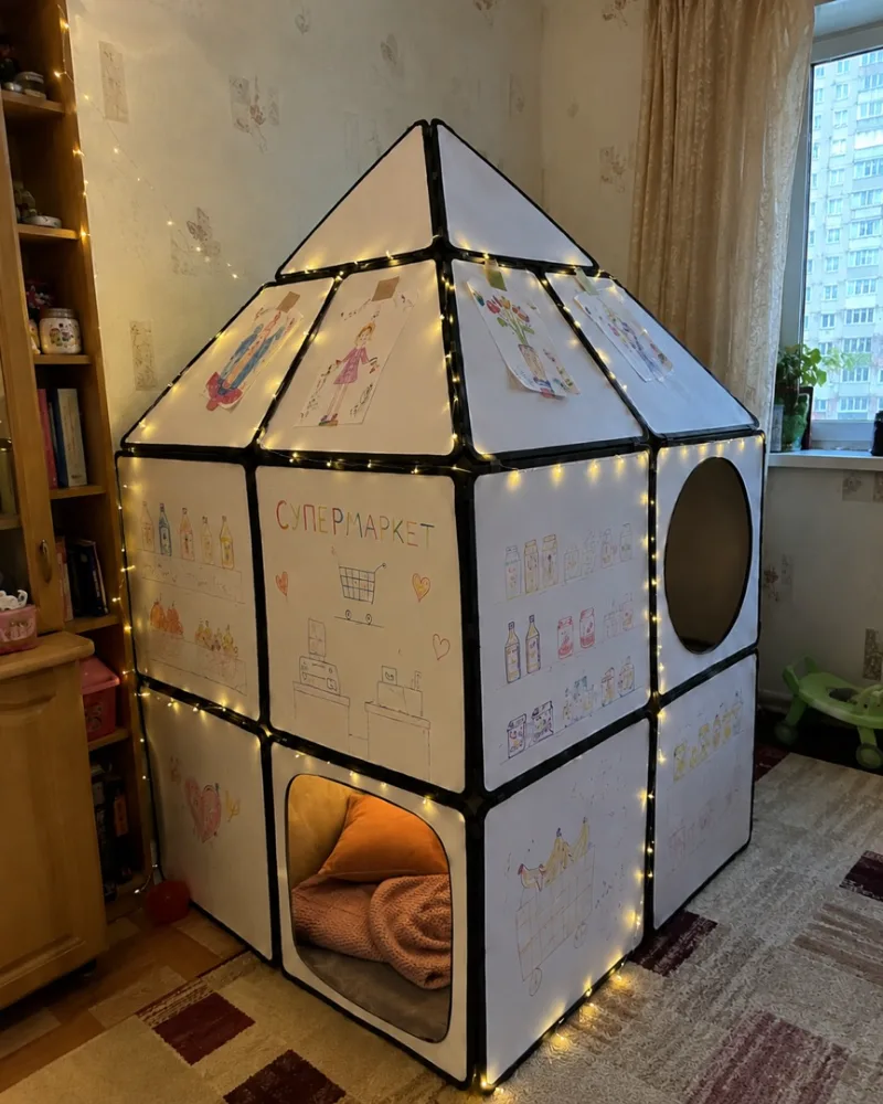 A customer’s house — supermarket